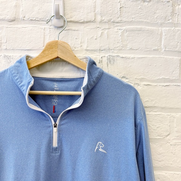 Rhoback Other - Rhoback || Performance Q-Zip Pullover Light Blue Large